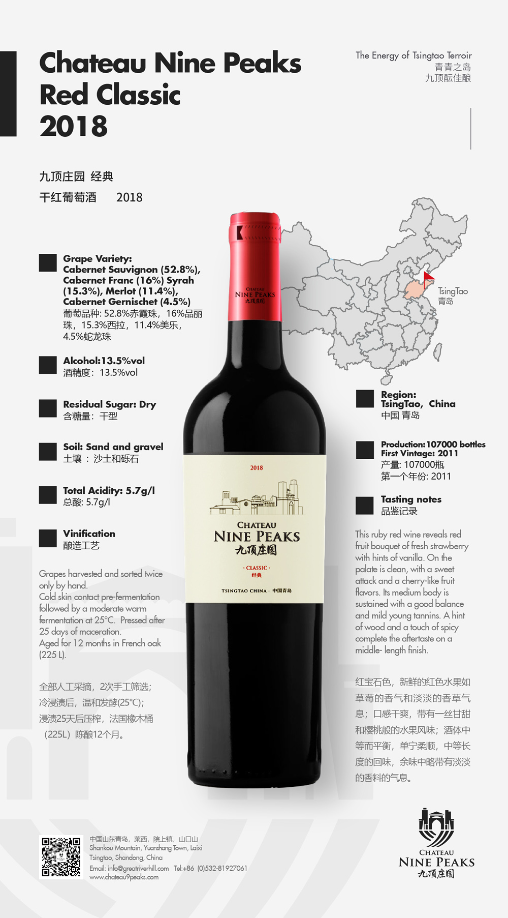 Chateau Nine Peaks' Classic Red